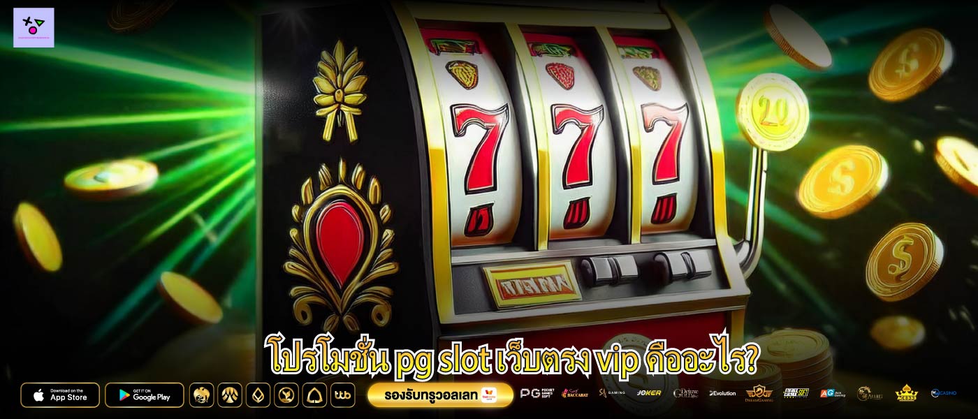 โปรโมชั่น pg slot เว็บตรง vip คืออะไร?